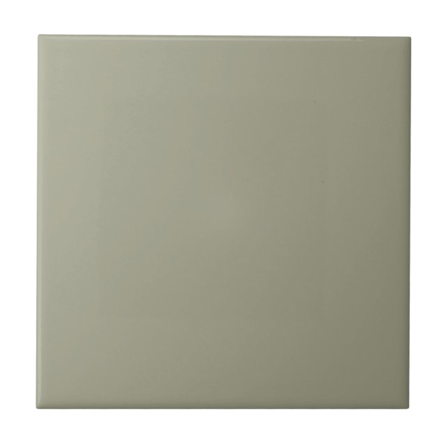 Lichen Green Solid Color Tile (Front)