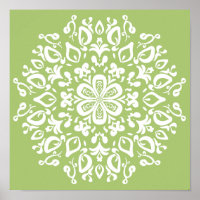 Lichen Mandala