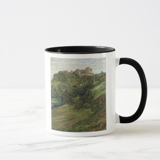 Lichtenberg Castle in Odenwald, 1900 Mug (Right)
