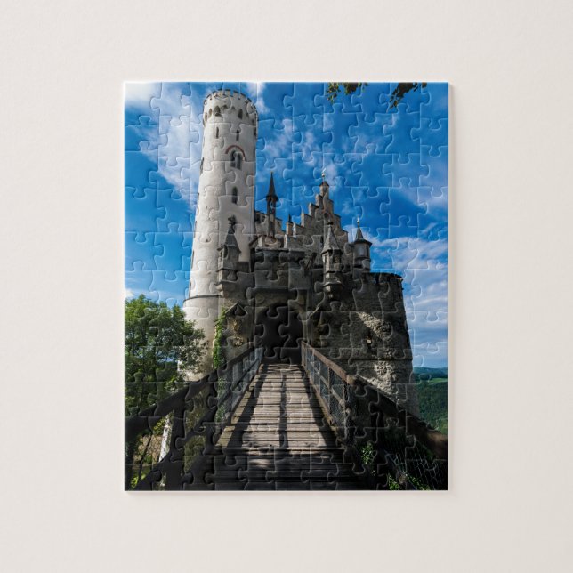 Lichtenstein Castle - Baden-wurttemberg Jigsaw Puzzle (Vertical)