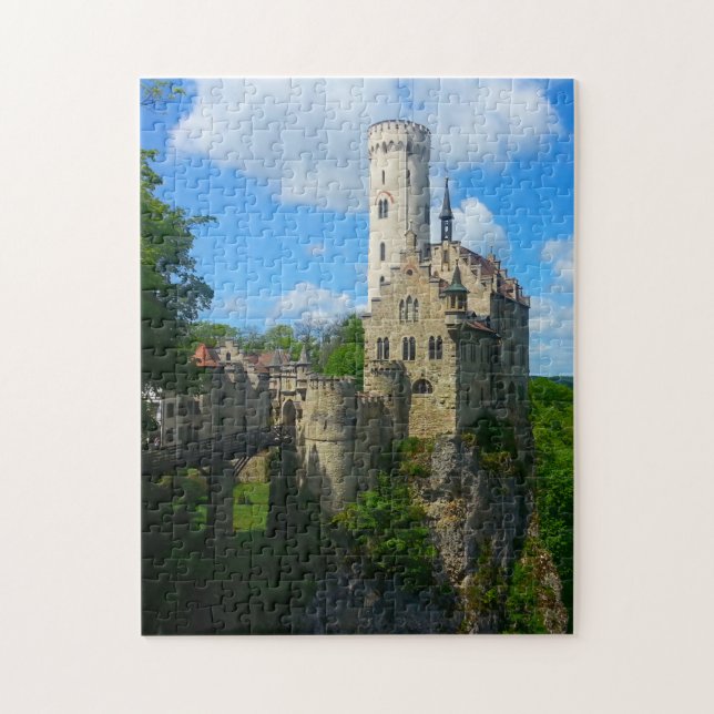 Lichtenstein Castle Reutlingen Germany. Jigsaw Puzzle (Vertical)
