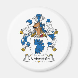 Lichtenstein Family Crest Magnet