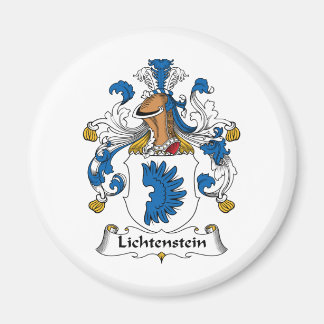 Lichtenstein Family Crest Magnet