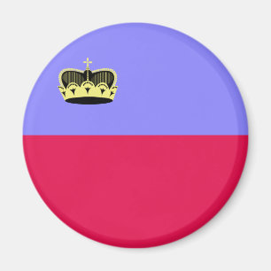 Lichtenstein High quality Flag Magnet