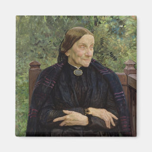 Lichtwark's Mother, 1908 Magnet