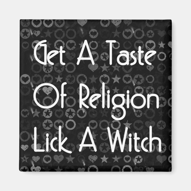 Lick A Witch Magnet (Front)
