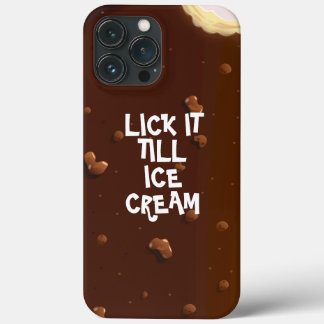 Lick It Till Ice Cream 4 Pastel Colour iPhone Case