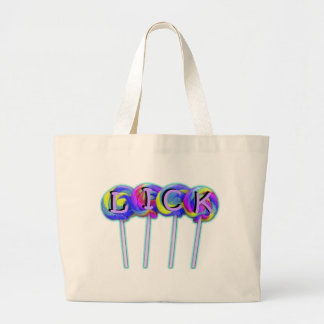 Lick Large Tote Bag
