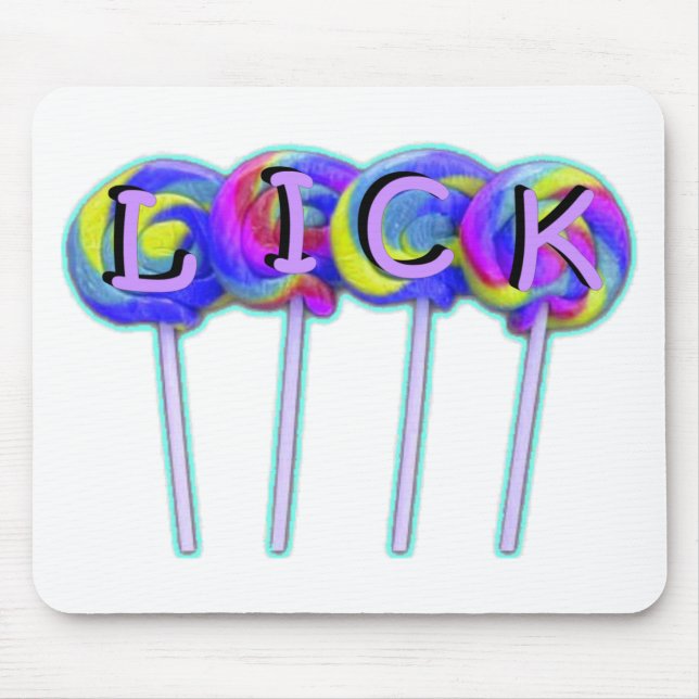 Lick Mouse Pad (Front)