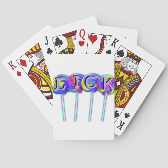 Lick Playing Cards (Back)