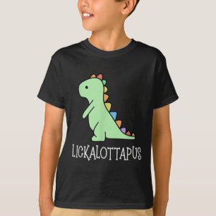 Lickalottapus Funny Lesbian Lgbtq Pride, Funny Hum T-Shirt