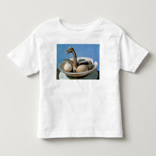 Lid of an alabaster jar decorated with a bird toddler T-Shirt