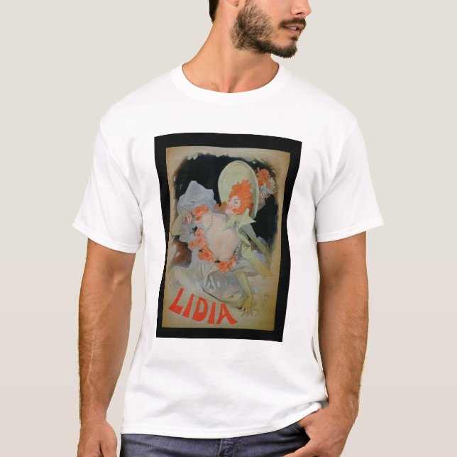 'Lidia', 1895 (colour litho) T-Shirt (Front)