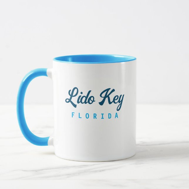 Lido Key Florida Coffee Mug (Left)