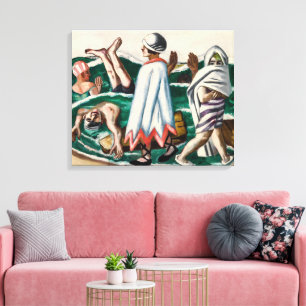 Lido Max Beckmann Canvas Print