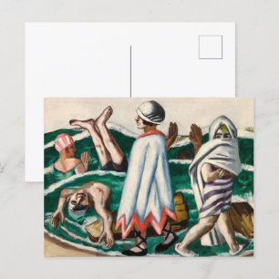 Lido   Max Beckmann   Postcard