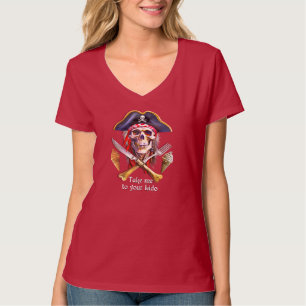 Lido Pirate with Ice Cream for Buffaneers T-Shirt