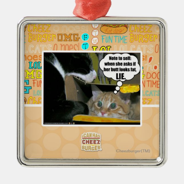 LIE METAL TREE DECORATION (Front)