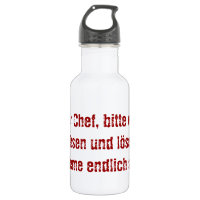 "Lieber Chef, bitte werde erwachsen..."
