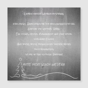 Lieber guter Weihnachtsmann