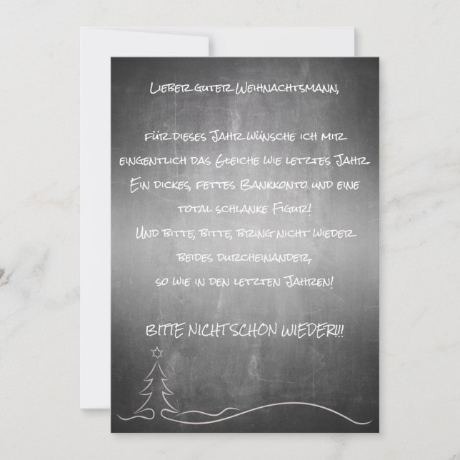 Lieber guter Weihnachtsmann (Front)