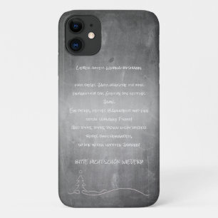 Lieber guter Weihnachtsmann Case-Mate iPhone Case