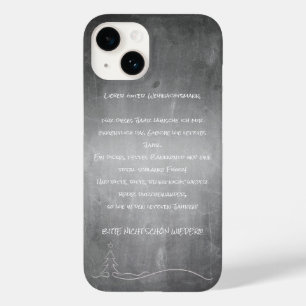 Lieber guter Weihnachtsmann Case-Mate iPhone 14 Case