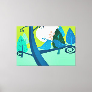 Liebeslied Canvas Print