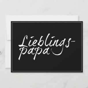 Lieblingspapa - weißer Schriftzug 00001