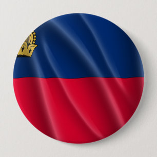 LIECHTENSTEIN 10 CM ROUND BADGE