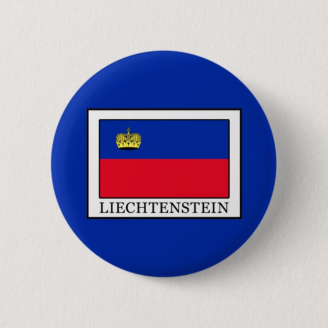 Liechtenstein 6 Cm Round Badge (Front)