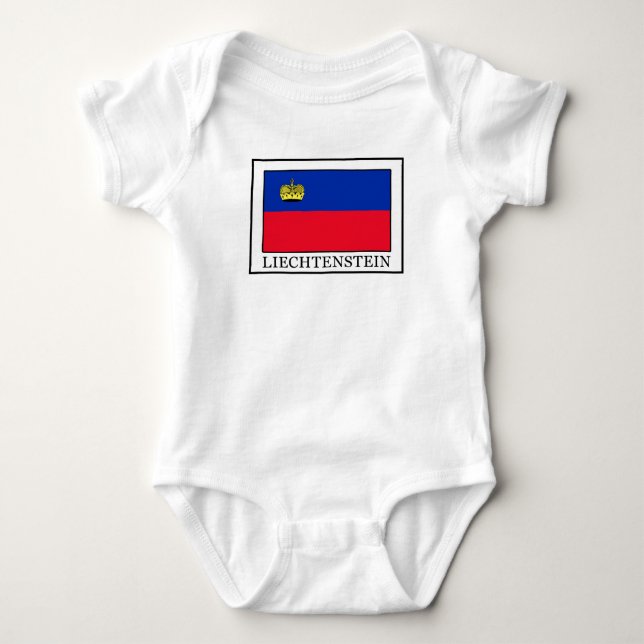Liechtenstein Baby Bodysuit (Front)