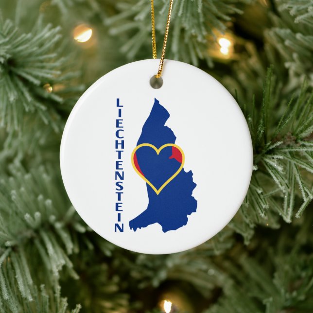 Liechtenstein Ceramic Tree Decoration (Tree)