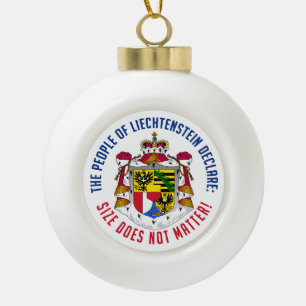 Liechtenstein Christmas ornament