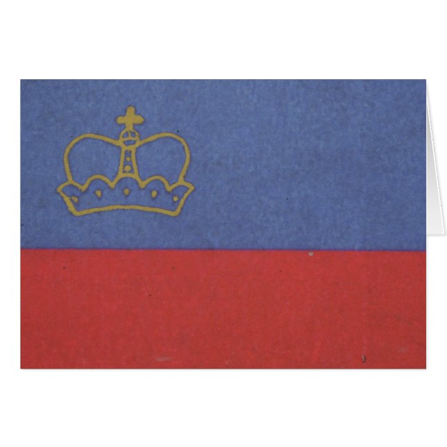 liechtenstein flag (Front Horizontal)