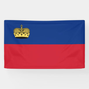 Liechtenstein Flag Banner