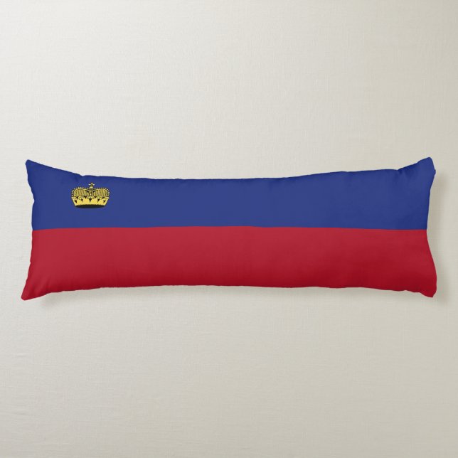 Liechtenstein flag body cushion (Front)