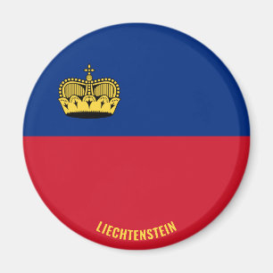 Liechtenstein Flag Charming Patriotic Magnet