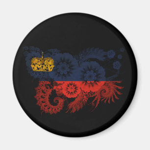 Liechtenstein Flag Magnet