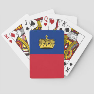 Liechtenstein Flag Playing Cards