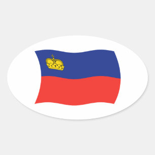 Liechtenstein Flag Sticker