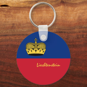Liechtenstein flag, travel, holiday / sports key ring