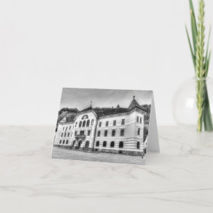  Liechtenstein Government House  Card