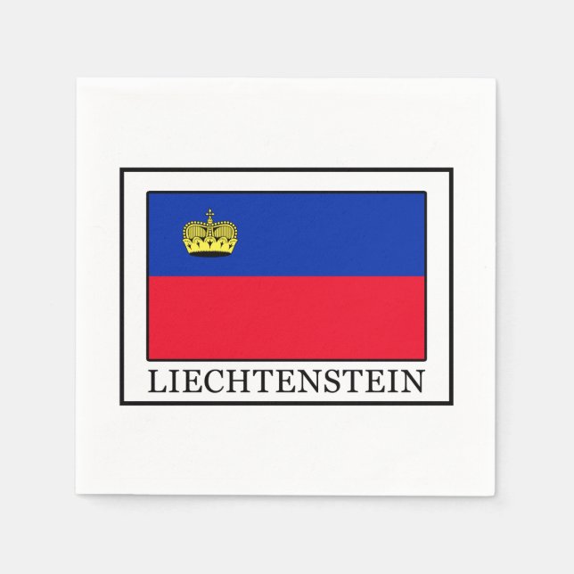 Liechtenstein Napkin (Front)