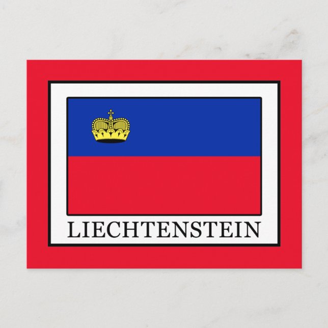 Liechtenstein Postcard (Front)