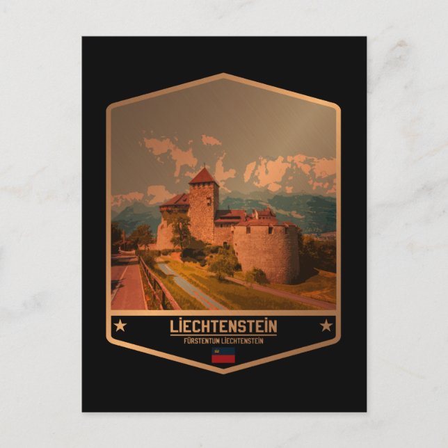 Liechtenstein Postcard (Front)