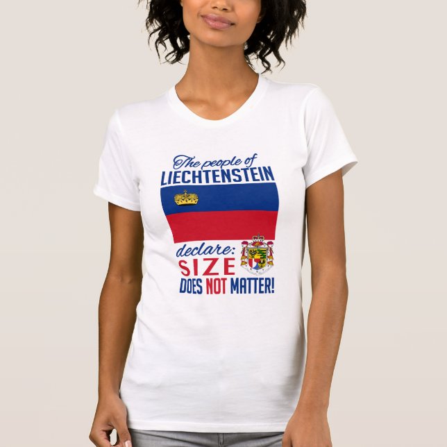 Liechtenstein shirt - choose style, colour (Front)
