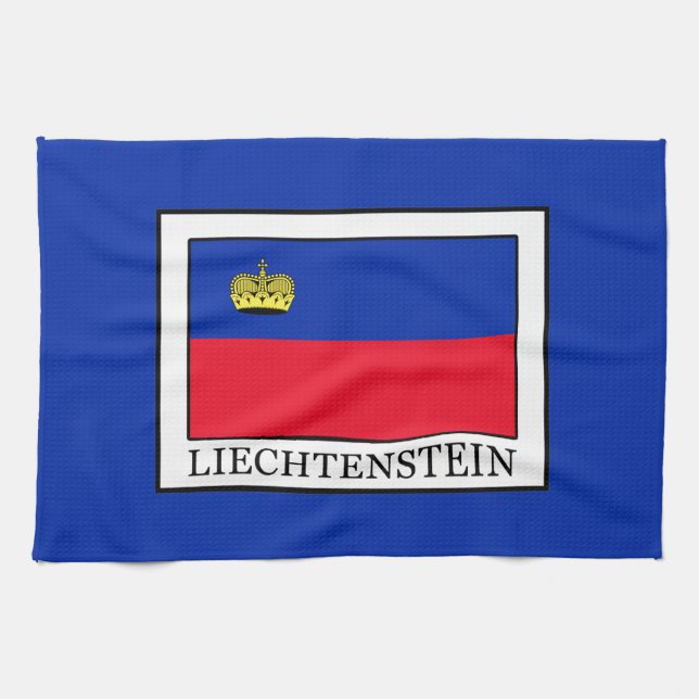 Liechtenstein Tea Towel (Horizontal)