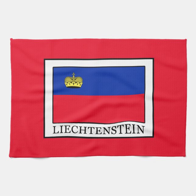 Liechtenstein Tea Towel (Horizontal)