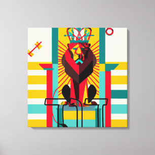 Lienzo David Canvas Print